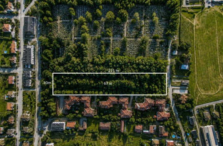 Service-use plot on Na Polach Street – Pasternik