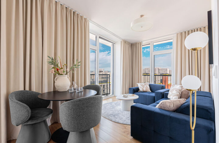 Stylowy apartament w Browarach | 10 piętro