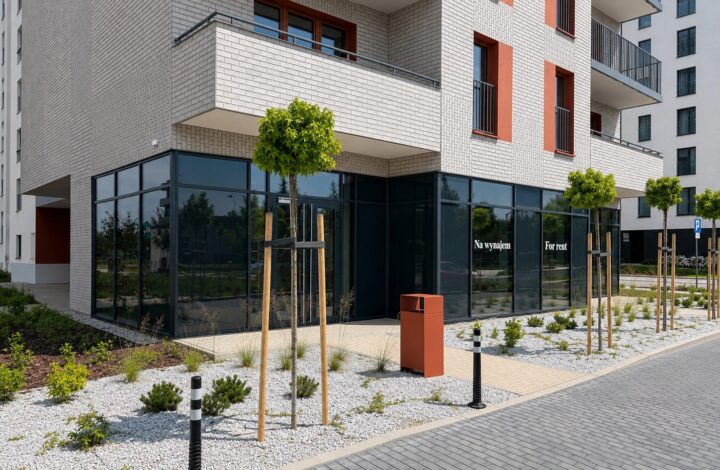 Lokal z dużymi witrynami | Parking | Bonarka