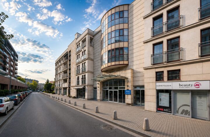 Mieszkanie z balkonem w Garden Residence
