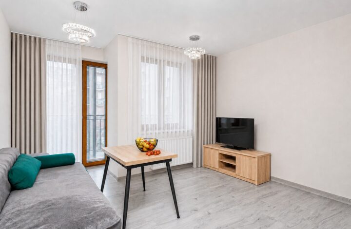 Nowoczesny 2-pokojowy apartament I Grzegórzecka