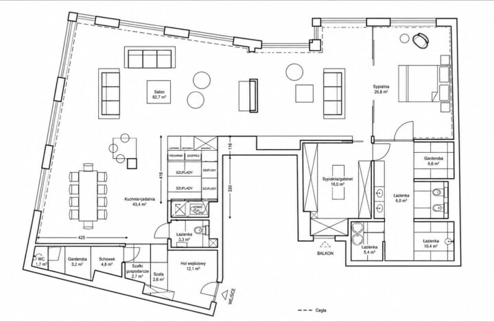 Designerski loft w sercu Krakowa | Bez prowizji