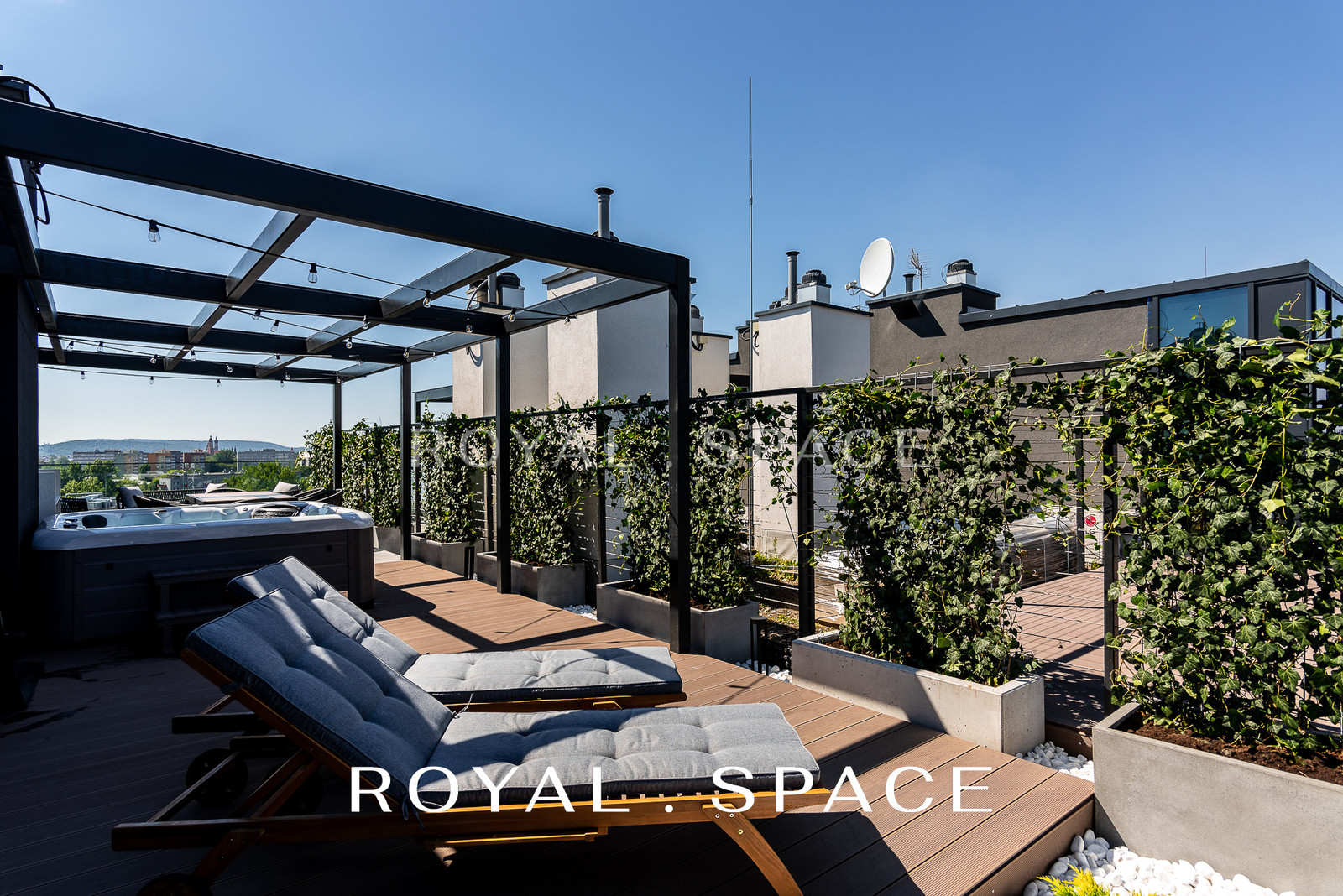 Penthouse z tarasem w nowym budynku – Grzegórzki