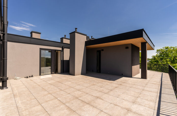 Taras 139 m², widok, prywatność – topowy penthouse
