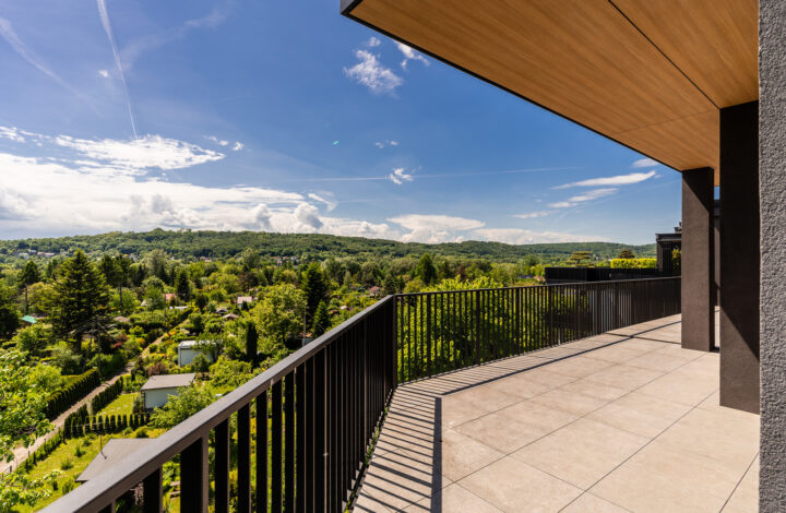 Taras 139 m², widok, prywatność – topowy penthouse