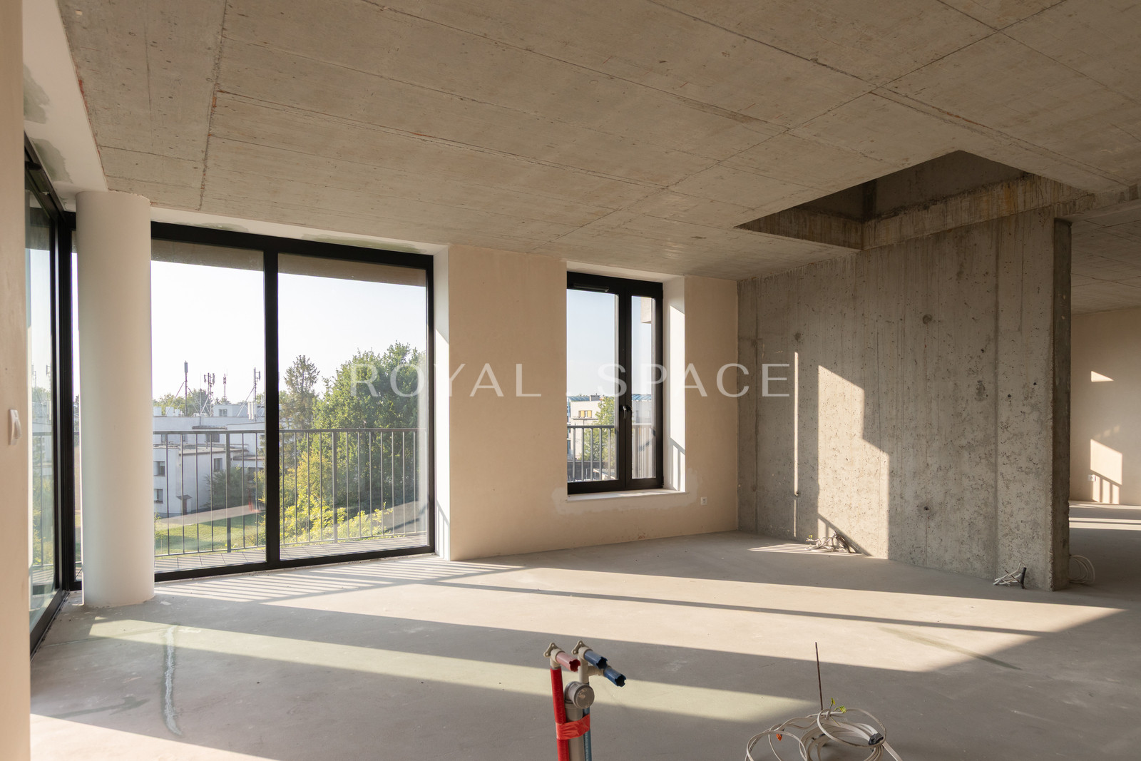 Penthouse z tarasem na dachu | widok na Las Wolski