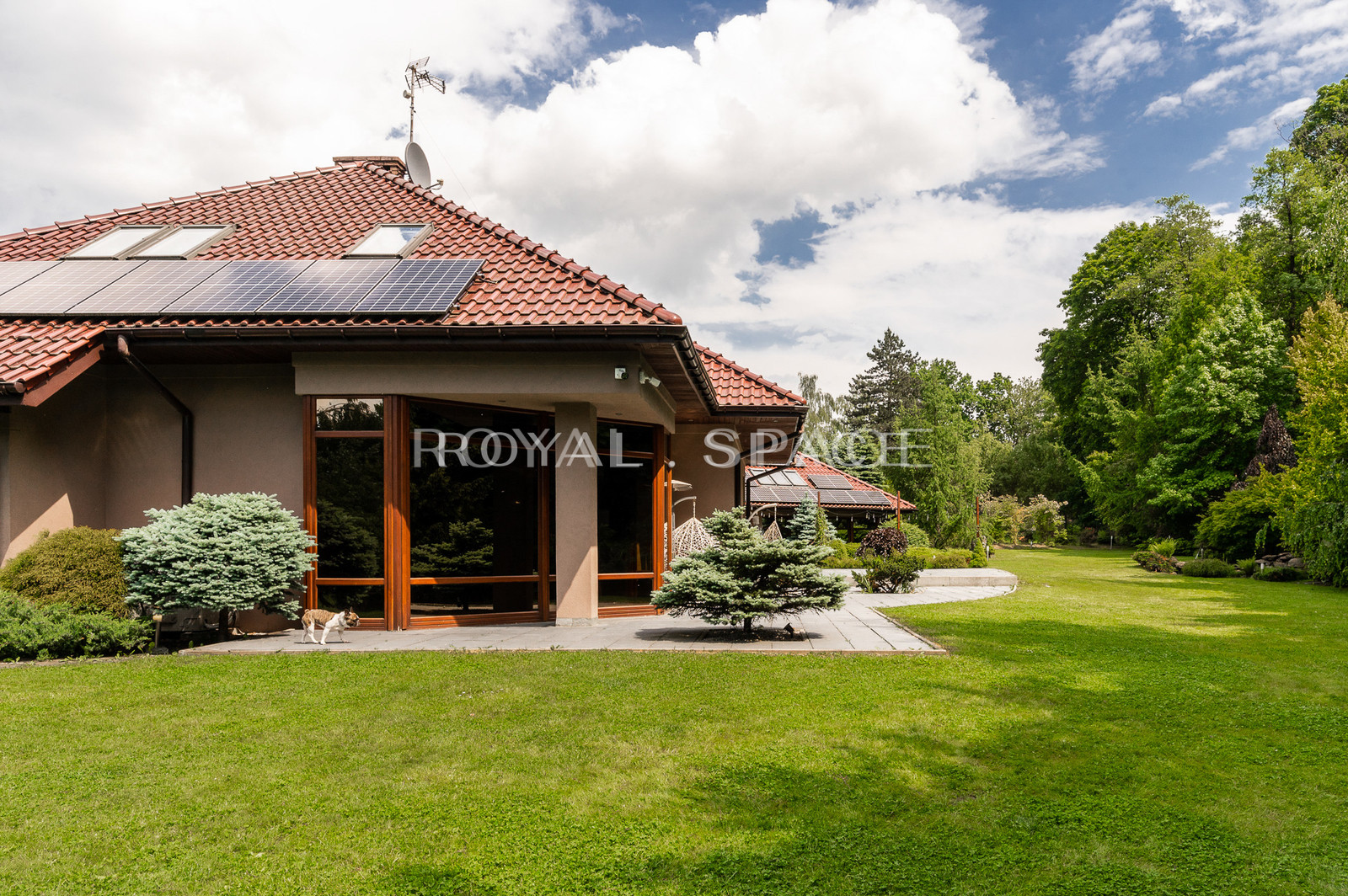 Luxury villa with jacuzzi, sauna and large garden