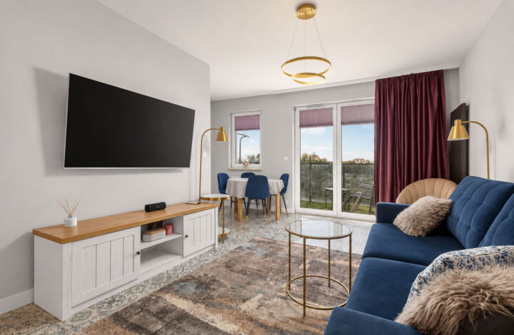 Nowoczesny apartament z balkonem | Mokotów