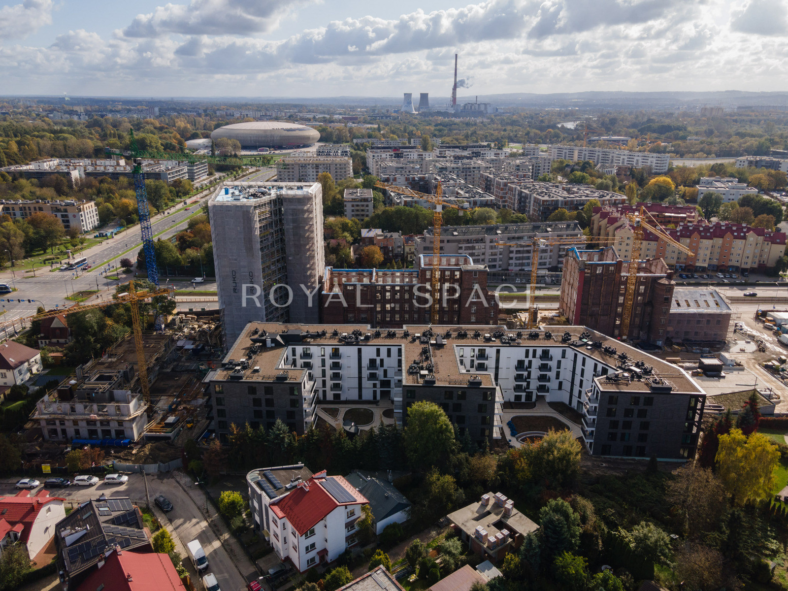 Wieża | apartament z balkonem w  Młyny Mogilska