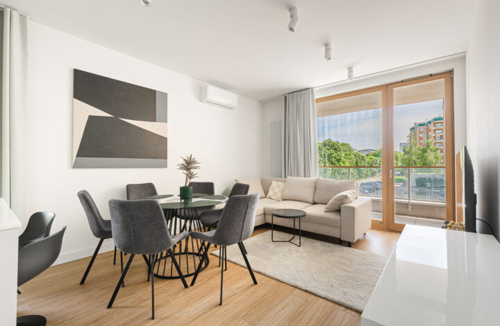 Luksusowy apartament z loggią | Domaniewska 24