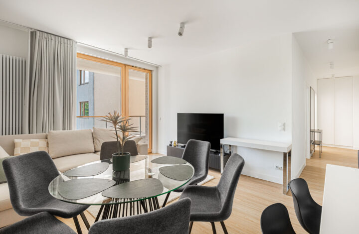 Luksusowy apartament z loggią | Domaniewska 24