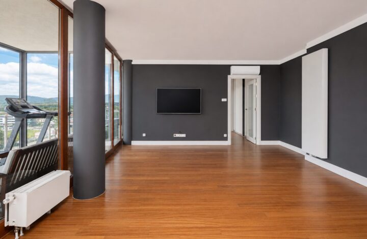 Apartament z przeszkleniami w Tarasy Verona
