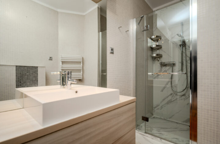 Apartament z przeszkleniami w Tarasy Verona