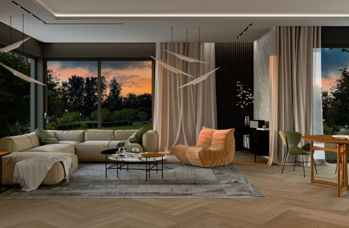 House with a view plot surrounded by greenery