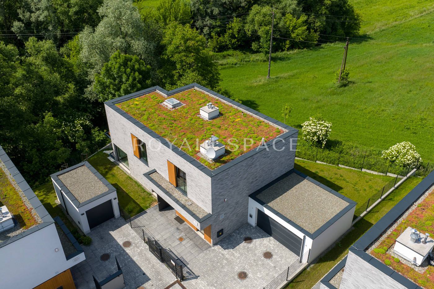 House with a view plot surrounded by greenery