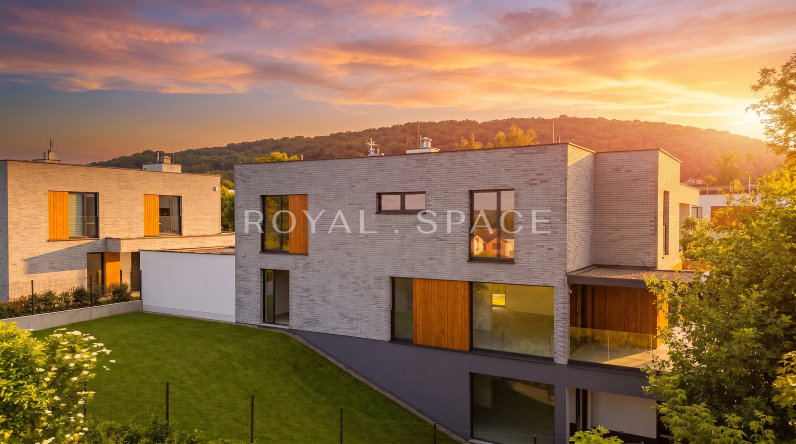 House with a view plot surrounded by greenery