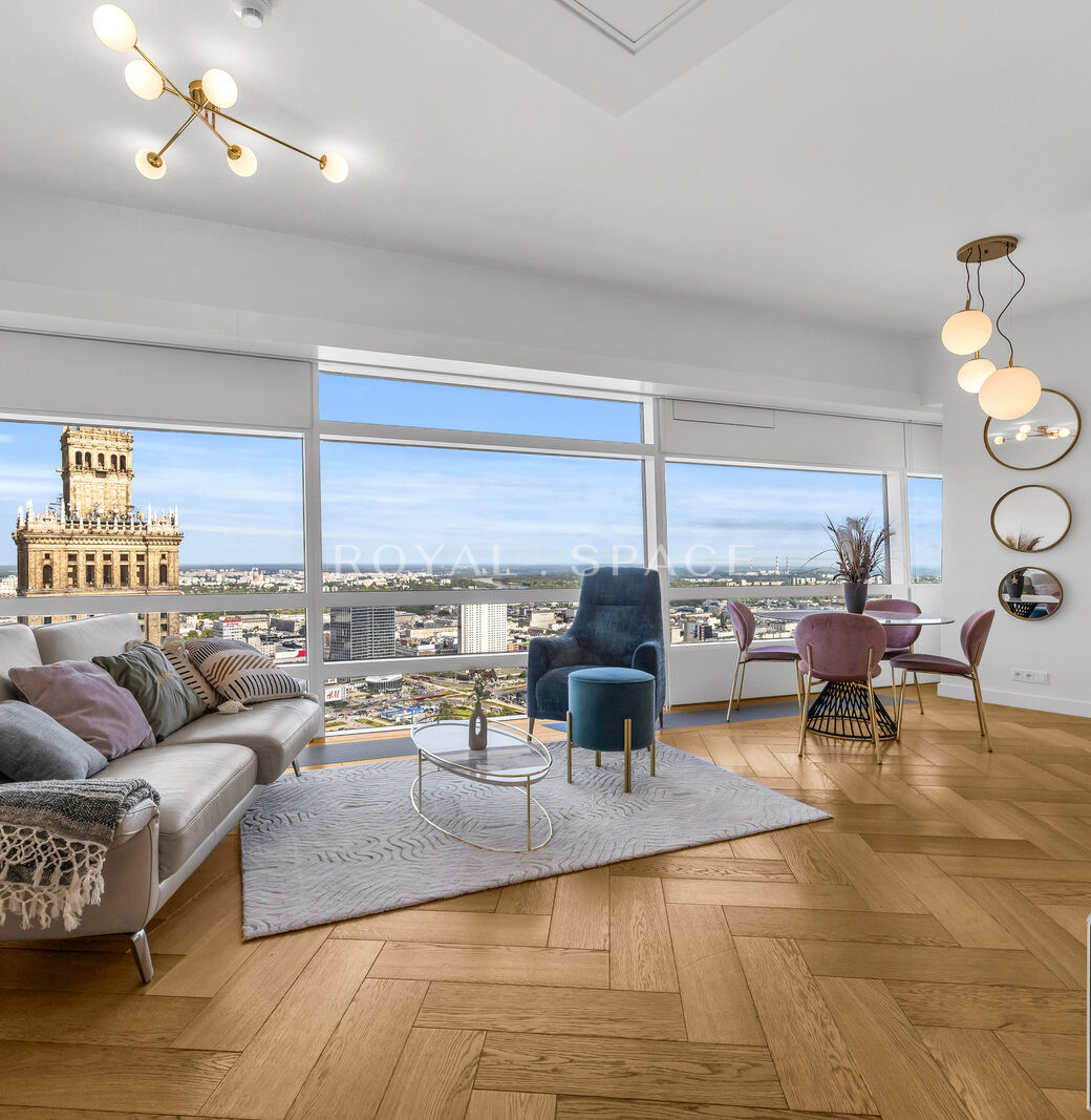 Złota 44 | Luksusowy apartament na 37 piętrze!