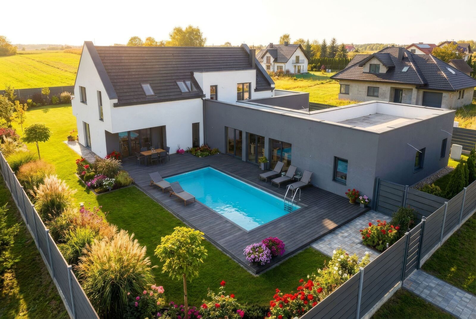 Residence with Pool and 20-Are Plot