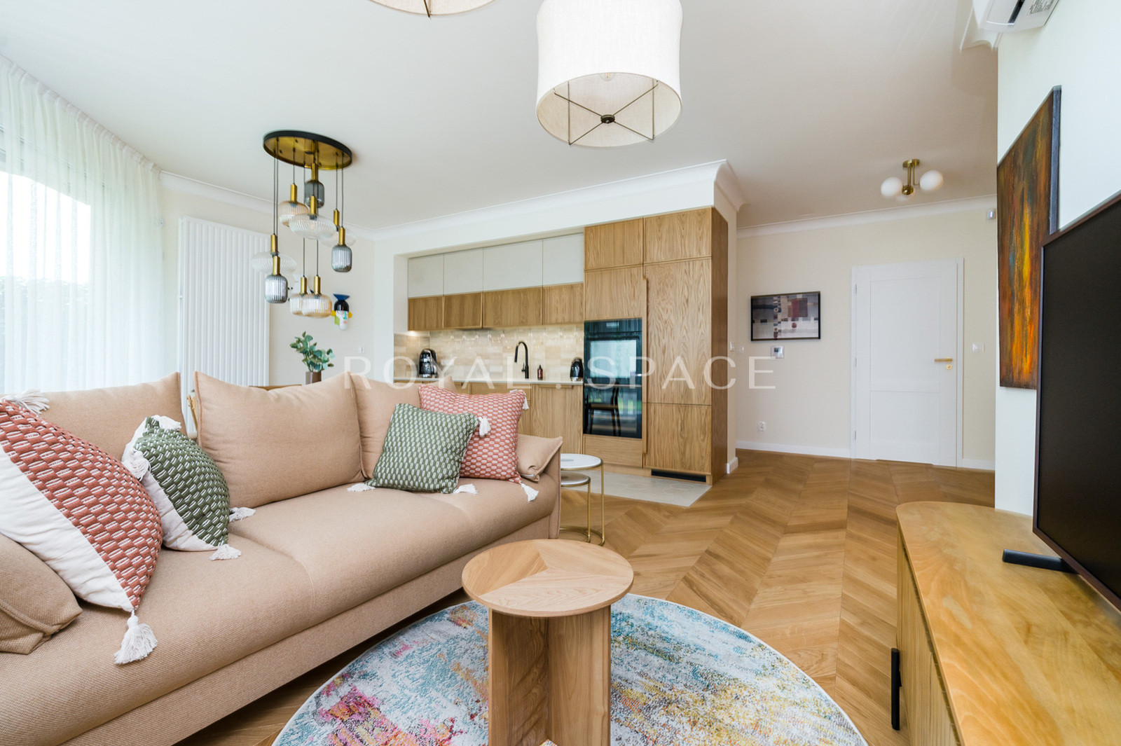 Apartament na Woli Justowskiej z ogrodem