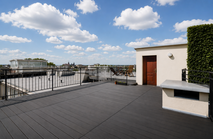 Loft z 30m2 tarasem na dachu w sercu Krakowa