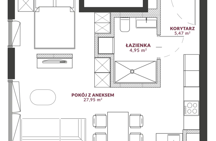 Modern studio with bright interior | Powiśle