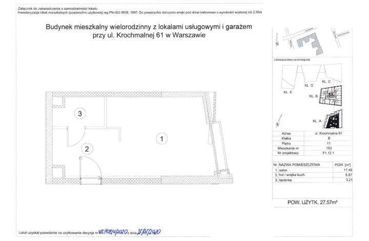 Studio with Sleeping Area | Browary Warszawskie
