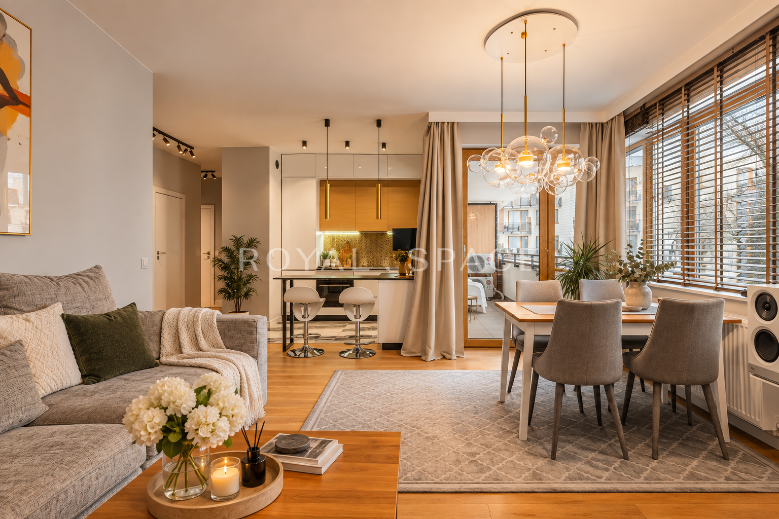 Komfortowy apartament z loggią i balkonem!