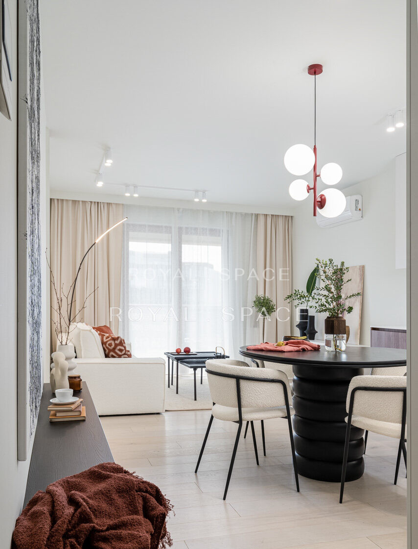 Apartament z garderobą na Wiślanych Tarasach