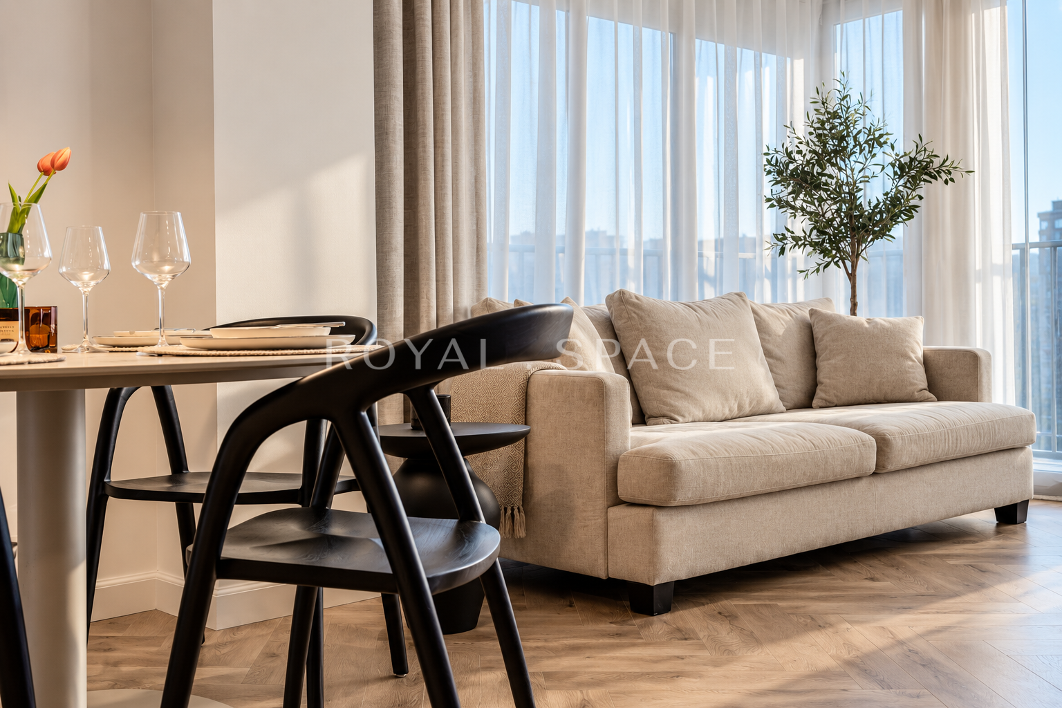 Elegant apartment finished to a high standard