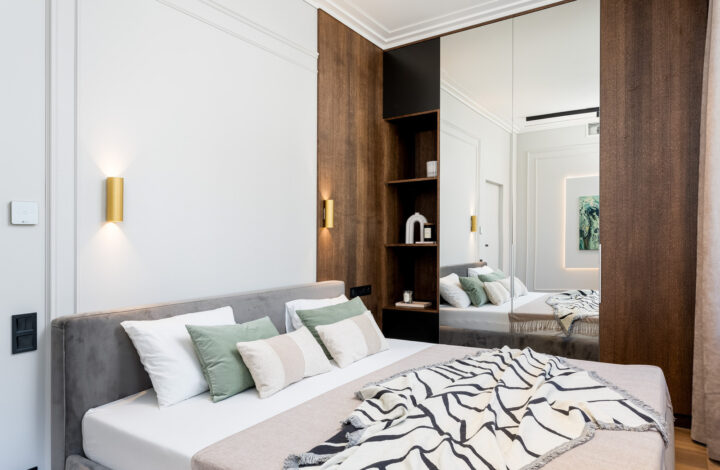 Stylish apartment with a view of the Vistula River