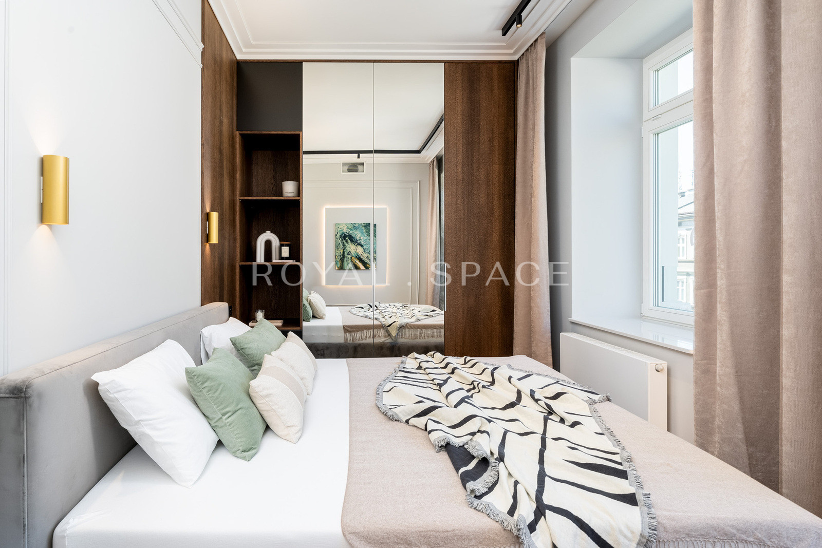 Stylish apartment with a view of the Vistula River