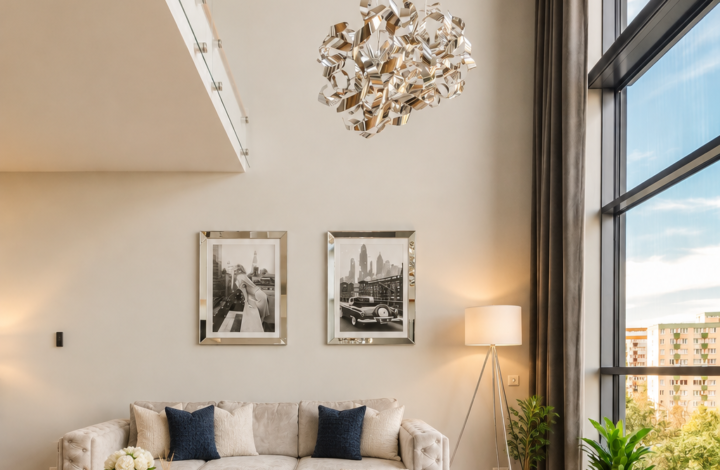 Duplex Loft with Panoramic City Views | Qbik
