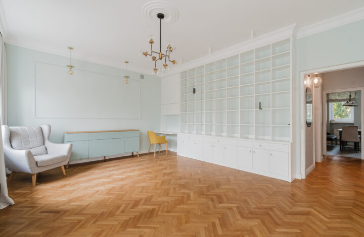 Powiśle | 93 m² | Kamienica | 2 balkony