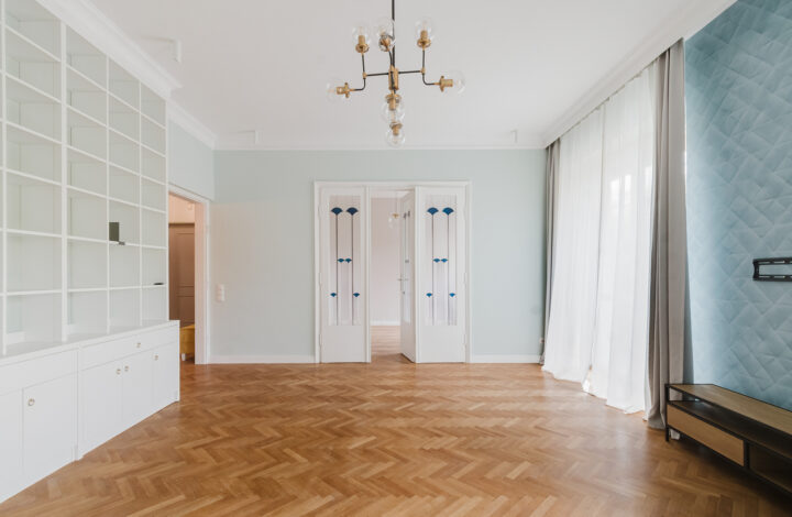 Powiśle | 93 m² | Kamienica | 2 balkony