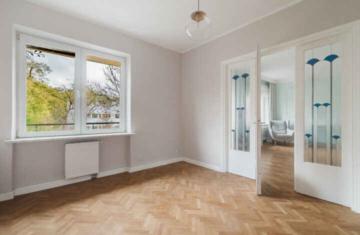 Powiśle | 93 m² | Kamienica | 2 balkony