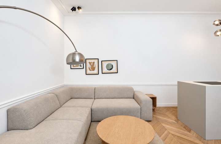 Luxurious apartment in a tenement house