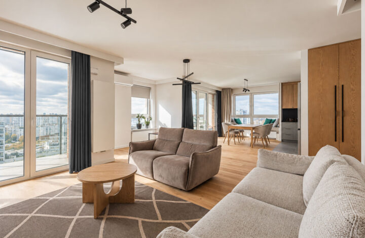 Apartament z panoramą Warszawy | Gocław