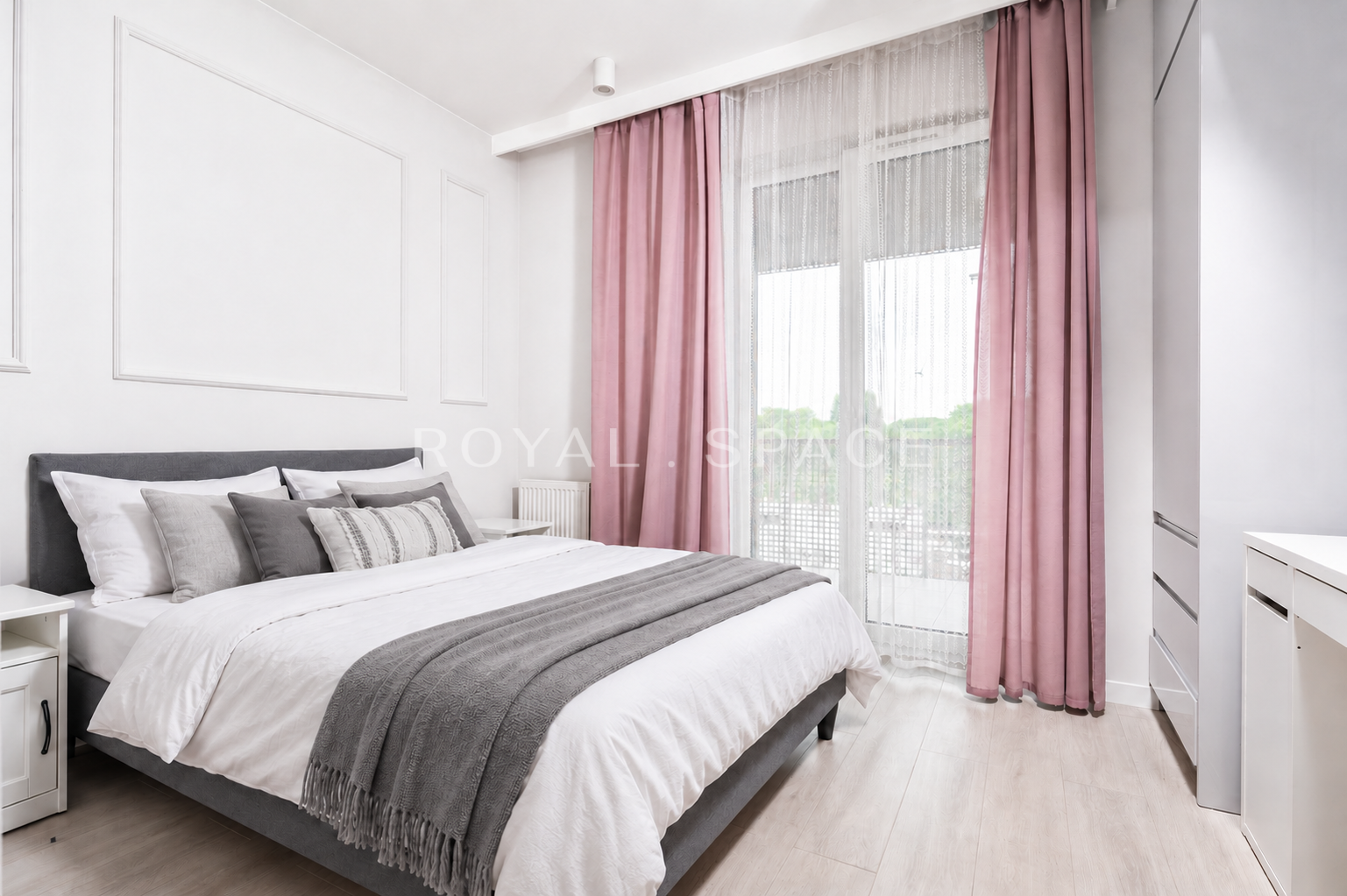 Apartment with a terrace and a view of the Vistula