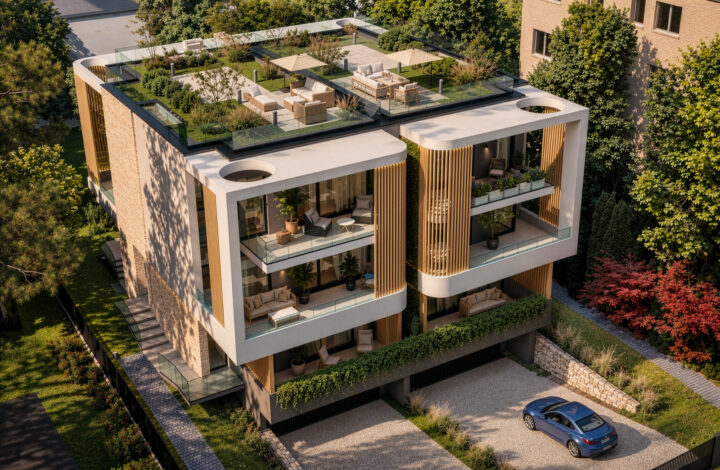 Dwupoziomowy apartament | Biała Droga 15
