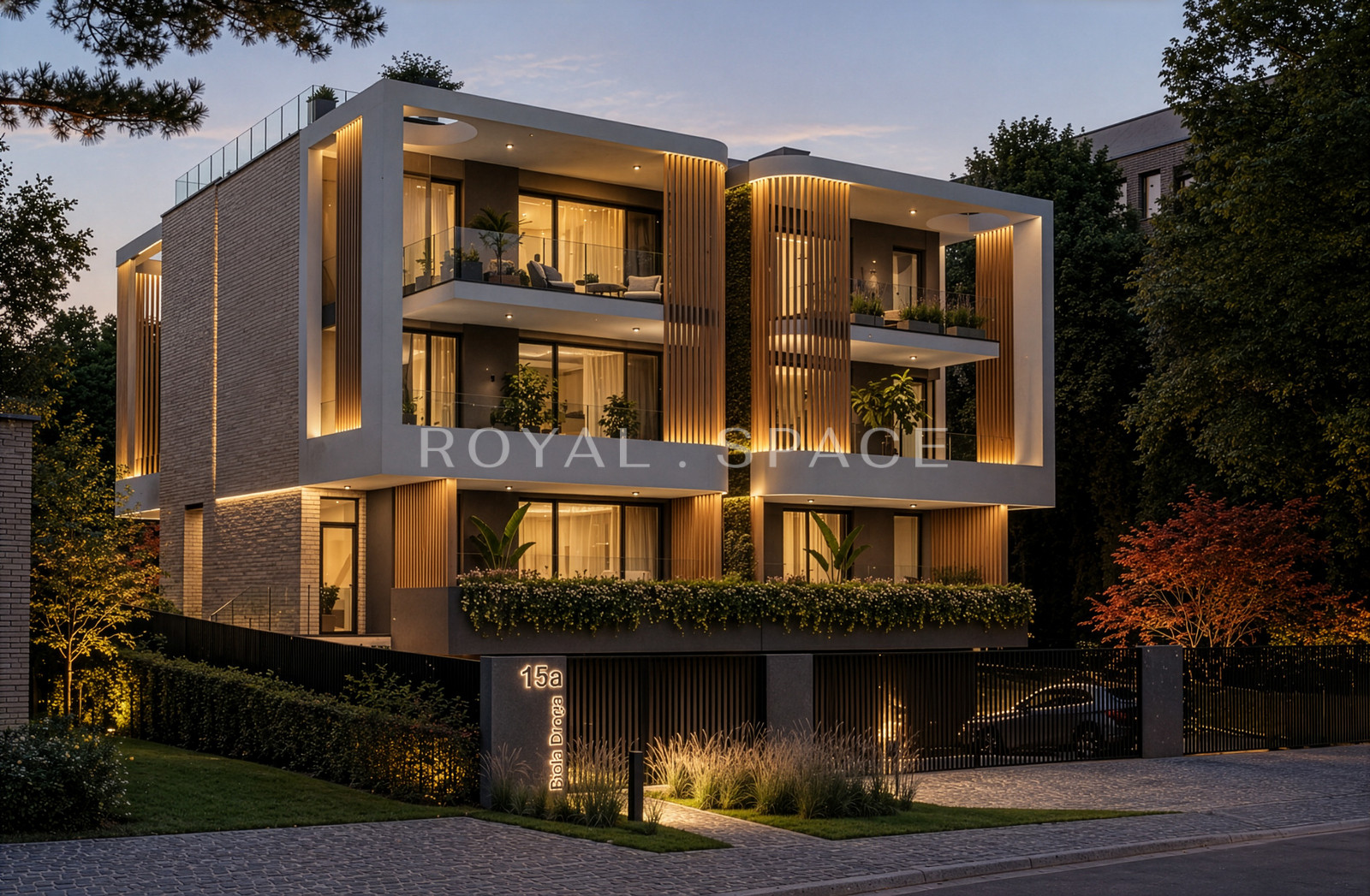 Dwupoziomowy apartament | Biała Droga 15