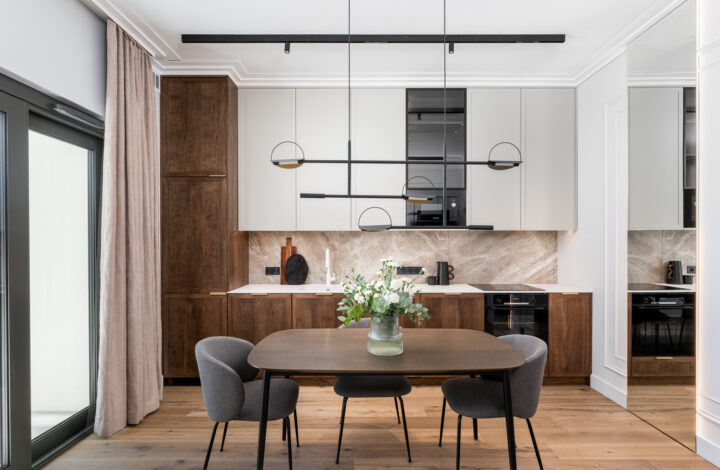 Stylish apartment with a view of the Vistula River