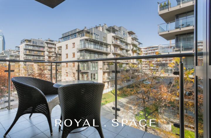 Nowoczesny apartament na Wiślanych Tarasach