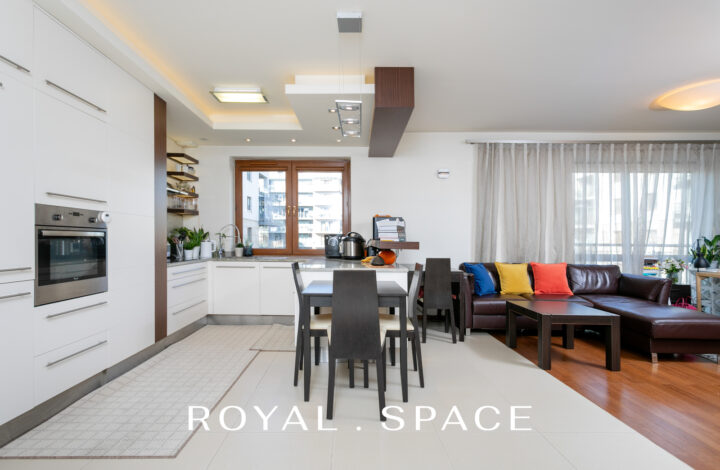 Nowoczesny apartament na Wiślanych Tarasach