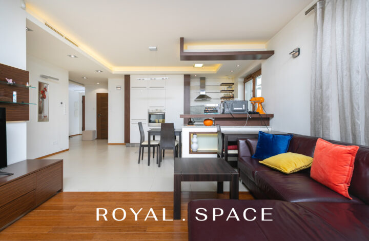 Nowoczesny apartament na Wiślanych Tarasach